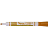 Rotulador Maxiflo Para Pizarra Blanca Trazo Fino Naranja | Pentel | Pack 12 Unidades